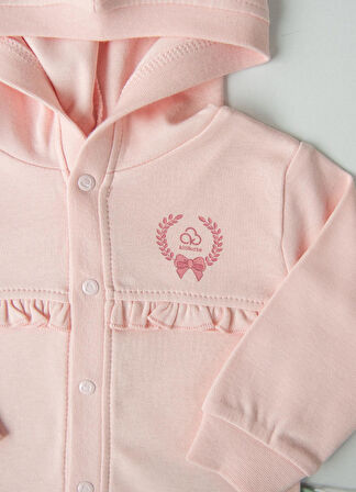 Organik New Dreams Hırka Pembe