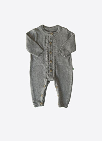 Puka Triko Tulum Koyu Gri Melanj