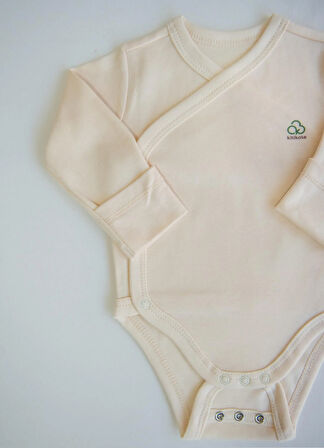 Organik New Basic  Uzayan Kruvaze Uzun Kol Body Natural