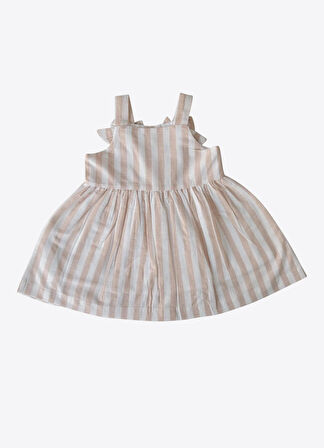 Organik Noami Elbise Bej