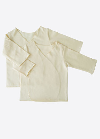 Organik Basic 2'li İç Zıbın Natural