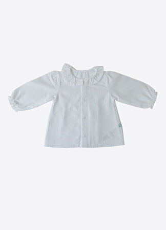 Organik Lily Gömlek Beyaz