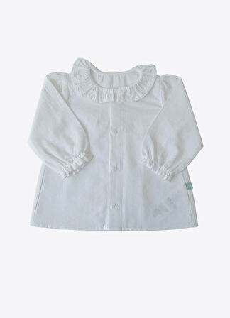 Organik Lily Gömlek Beyaz