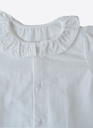 Organik Lily Gömlek Beyaz