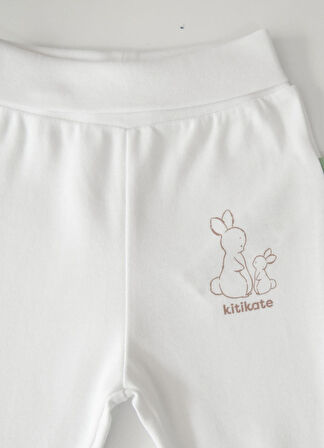 Organik New Basic Çoraptolon Çocuk Boy Ekru