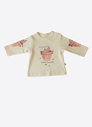 organik Little Cupcake 2'li Takım Natural