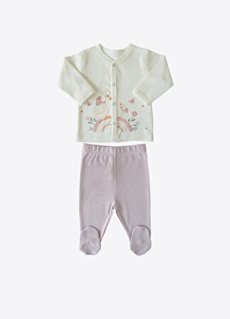 Organik Mummy Goase 2'li Takım Ekru