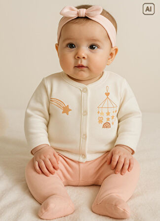 Organik star 2'li Takım Ekru