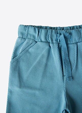 Organik Dorian 2'li Şort Mavi Yeşil