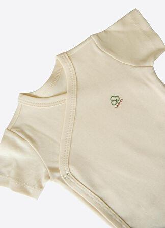 Organik New Basic Uzayan Kruvaze Kısa Kol Body Natural