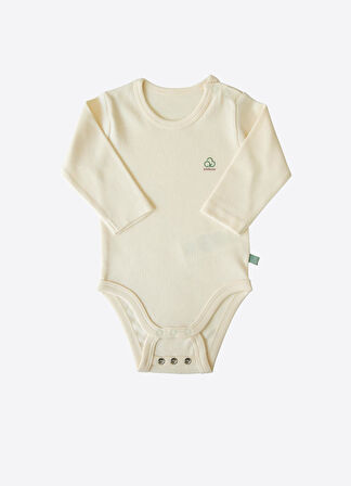 Organik New Basic Uzayan Uzun Kol Body Natural
