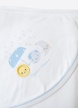 Organik New Dreams Banyo Silgisi Mavi