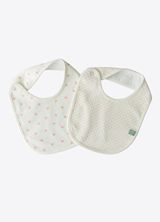 Organik Dreams Alezli 2'li Önlük Pembe