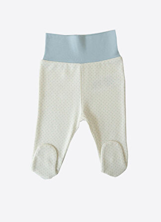 Organik New Dreams 3'lü Patikli Pantolon Mavi