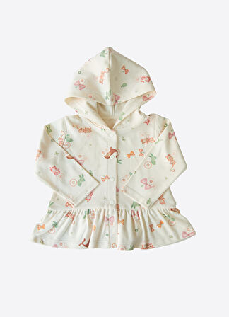 Organik Fiona 3'lü Takım Yeşil Natural