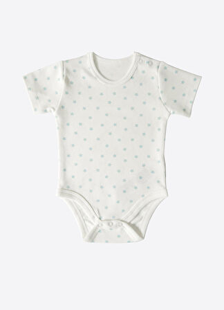 Organik New Dreams 3'lü Kısa Kol Body Mavi