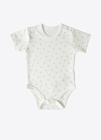 Organik New Dreams 3'lü Kısa Kol Body Mavi