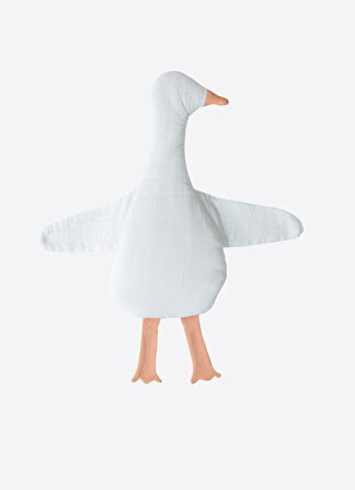 Organik Küçük Ördek Uyku Arkadaşı Beyaz