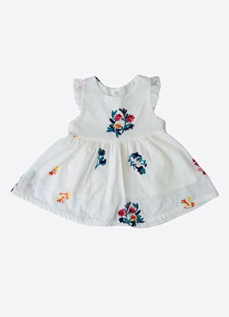 Organik Emily 2'li Takım Beyaz