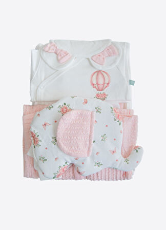 Organik Dream Big 12'li Hastane Çıkış Seti Pembe