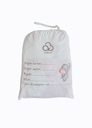 Organik Dream Big 12'li Hastane Çıkış Seti Pembe