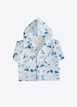 Organik Panda 3'lü Set Mavi