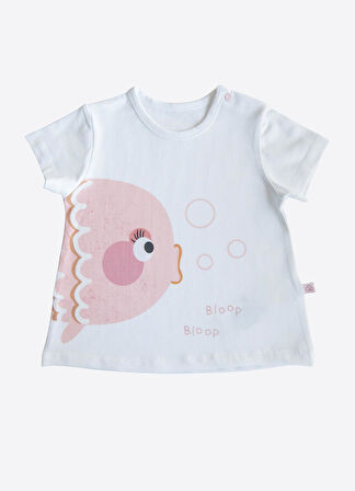 Organik Bloop Bloop 2'li Takım Pembe