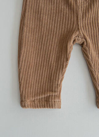 Organik Simon Pantolon Kahverengi