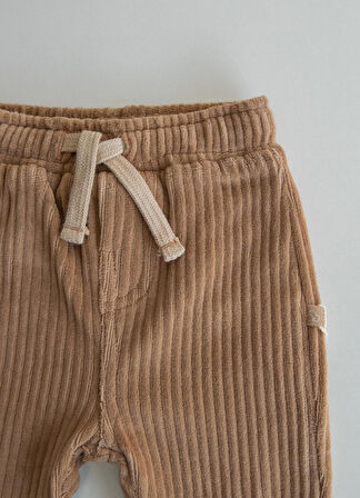 Organik Simon Pantolon Kahverengi