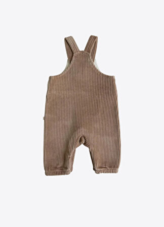 Organik Otıs Salopet Kahverengi