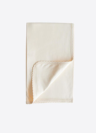 Organik New Basic Çift Kat Battaniye Natural