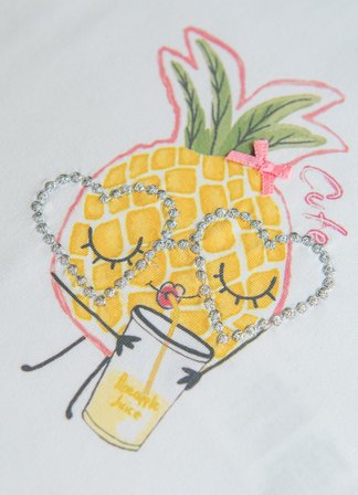 Organik Juice T-Shirt Beyaz