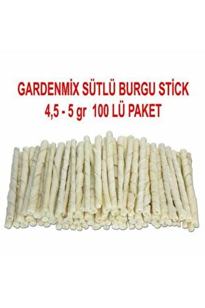 GARDENMİX SÜTLÜ BURGU STİCK 4.5-5 g. 100 LÜ PAKET