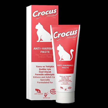 Crocus Anti Hairball Kedi Malt Macunu 100 Gram