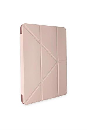 Peeq iPad Air 5 2022 Kılıf Kalemlikli Tri Folding Smart Katlanabilir Standlı 360 Tam Koruma Kılıf