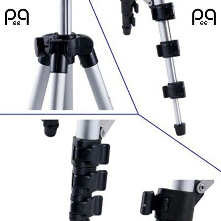 Peeq Weifeng WT3110-A Aluminium Taşınabilir Fonksiyonel Tripod