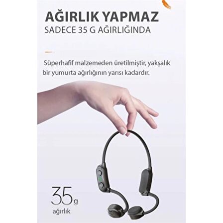 Peeq AS10 Plus 35 gr Ağırlık Suya Dayanıklı Sporcu Bluetooth Kulaklık