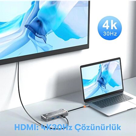 Peeq 10in1 Hub Süper Dönüştürücü SW10V