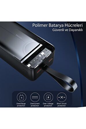 Peeq YP44 50000 mAh Hızlı Şarj Powerbank