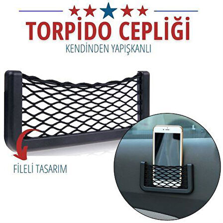 ModaCar Torpidoya Organizer Fileli Ceplik