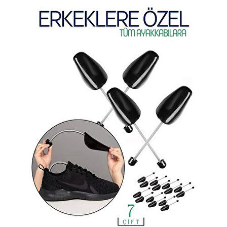 ModaCar Ayakkabı Dolgu Kalıbı Erkek 39-46 7 ÇİFT S.Borelli Design