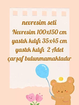 Ranforce Bebek Nevresim Seti (nevresim+2 Yastık) - Uzay Yolcusu Tavşancık