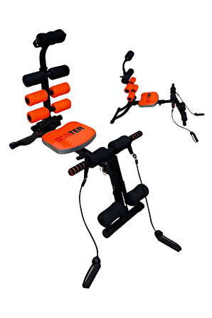 Alsepeteavm RELİFE KR-PG-04 ÇOK FONKSİYONLU SPOR ALETİ SİX POWER