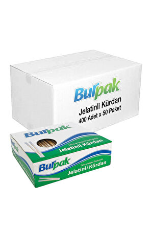 Alsepeteavm  Burpak Jelatinli Kürdan 400lü X 50 Paket (koli)