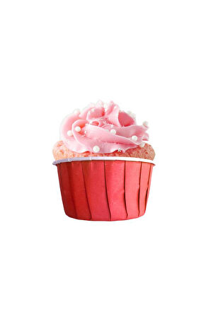 Alsepeteavm  Dolphin Muffin-kek Kapsülü Kırmızı 50li