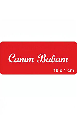Alsepeteavm Canım Babam Yazısı Tattoo Geçici Dövme Şablonları Kına Kalıpları