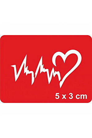 Alsepeteavm Kalp Ritmi Tattoo Geçici Dövme Şablonları Kına Kalıpları