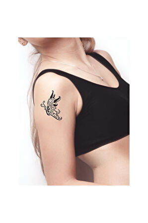 Alsepeteavm Uç Güzel Kelebeğim! Tattoo Geçici Dövme Şablonları Kına Kalıpları
