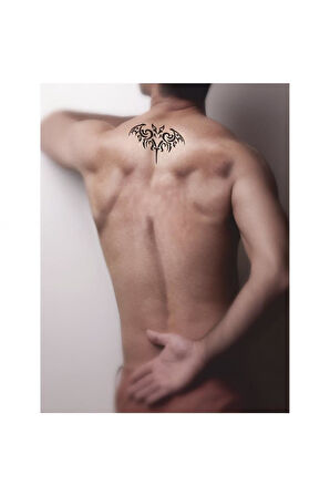 Alsepeteavm Dev Yarasa Tattoo Geçici Dövme Şablonları Kına Kalıpları