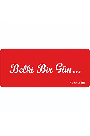 Alsepeteavm Belki Bir Gün Tattoo Geçici Dövme Şablonları Kına Kalıpları